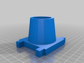 meine angepasste inmoov-stand-Halter Robotik 3d print model - Mito3D