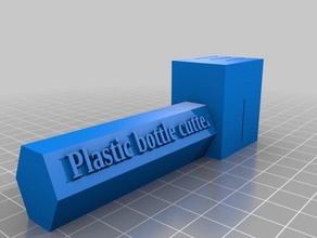 bottiglia di plastica cutter 1 3 d stampa 3d print model - Mito3D