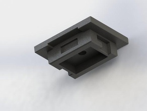 microsoft kinect per treppiede piastra di base sostituzione parti 3d print model - Mito3D