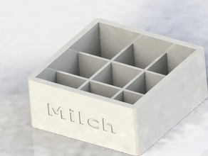 dollhouse ekipman yerine süt kutusu gdr ddr parçaları 3d print model - Mito3D
