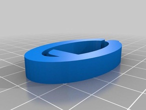 özel ajustable kablo klipsi benim organizasyon 3d print model - Mito3D