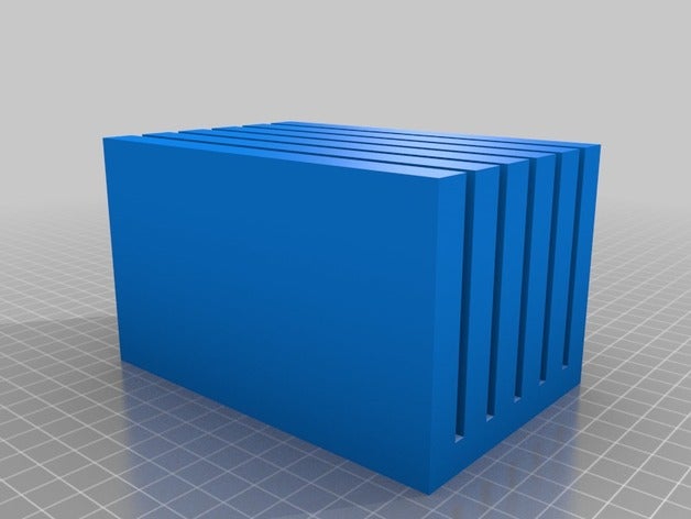 notecard titulaire organisation 3D print model - Mito3D