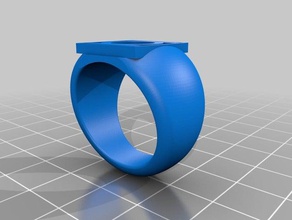 Laterne-decoder ring Schmuck 3d print model - Mito3D
