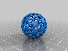 chekered ball math art checkered checkers 3d print model - Mito3D