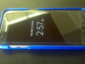 samsung galaxy s7 case mobile phone 3d print model - Mito3D