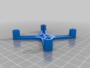 mon personnalisés hyperbolique micro brossé quadcopter frame rc véhicules 3d print model - Mito3D