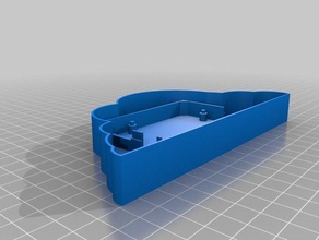 arduino yun caso nuvem eletrônica 3d print model - Mito3D