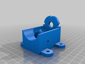 meine angepasste universal-motor-usw montieren Robotik 3d print model - Mito3D