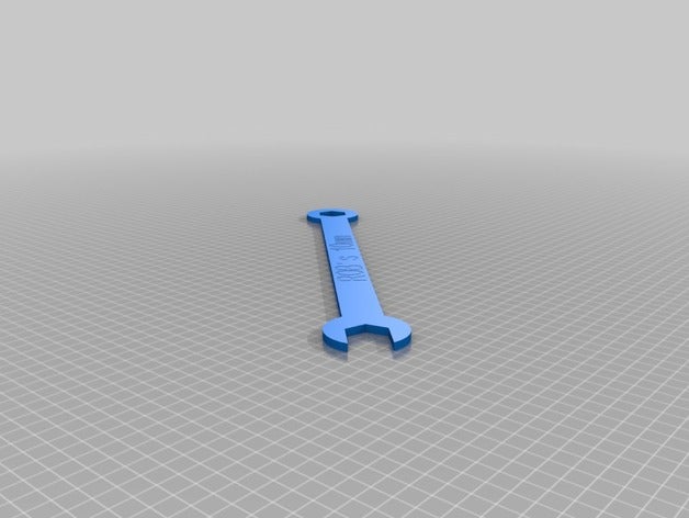 24-mm-Spannzange Schraubenschlüssel tools angepasst 3D print model - Mito3D
