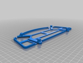 neato xv-vácuo da série de robô passe uma mopa pad anexo remix adicionado ímãs organização 3d print model - Mito3D