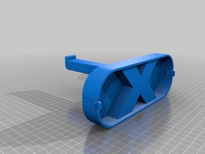 xyz printing window spool mount 3d printer accessories 3dmodel 3dprintable filament abs container davinci 1 printed parts pro clip holder helpful new nylon perfect pi day pla print place solid stl tinkercad useful xyzprinting da vinci yet another hol 3d print model - Mito3D