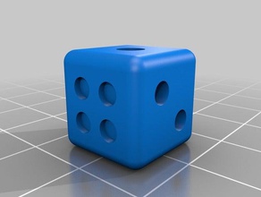 mydice angepasst 3d print model - Mito3D