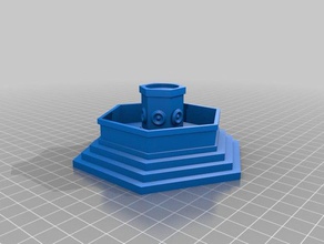 rpg fontaine hexagonale en forme de openforge jouet jeu accessoires le mdn la fantaisie pathfinder savage worlds 3d print model - Mito3D