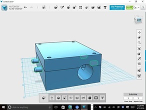 hydraulic control valve robotics 3d print model - Mito3D