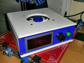magnetic stir plate pc fan pwm speed controller diy 3d print model - Mito3D