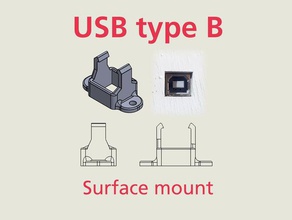 usb Typ surface mount arduino Elektronik 3d print model - Mito3D
