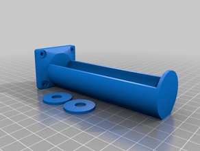 mi personalizados paramétrico mendel90 filamento de soporte bobina 3d la impresora accesorios 3d print model - Mito3D