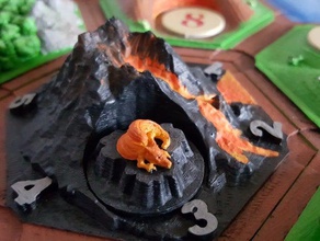 dragonslayers variante coloni catan giocattolo gioco accessori da tavolo divertente mini settlersofcatan i di piccolo mondo 3d print model - Mito3D