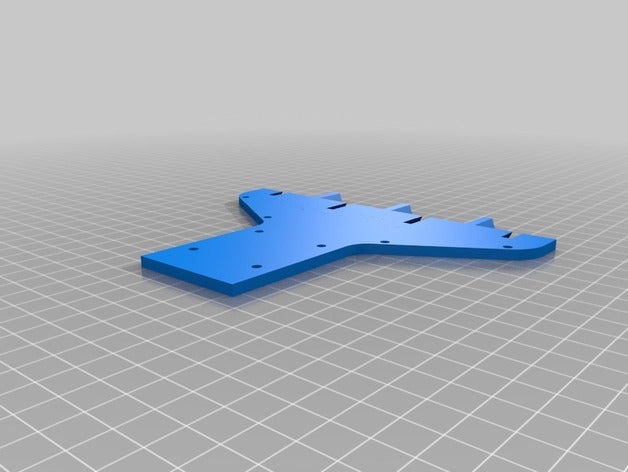 openrc truggy şase güncelleştirilmiş 4 parçaya bölünmüş araçlar 3D print model - Mito3D