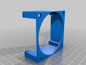 support fan 70mm ramps 3d printer accessories 3d print model - Mito3D