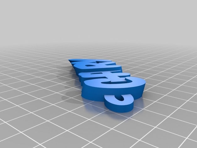 charly Anahtarlık özelleştirilmiş 3D print model - Mito3D