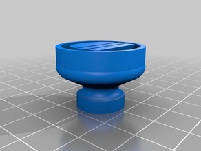 burger ab knob household supplies 3d print model - Mito3D