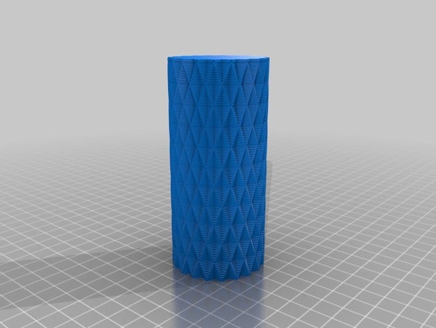 33-33-33-100 Kare vazo dekor özelleştirilmiş 3D print model - Mito3D