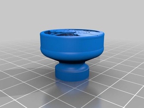 frozen elsa knob household bathroom disney kitchen 3d print model - Mito3D