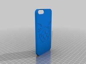 iphone 5s Fall mobile 3d print model - Mito3D