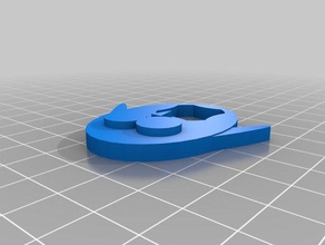 pingüino de la llave art herramientas gopro monte 3d print model - Mito3D