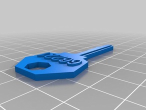 meine angepasste safe house Vorhängeschloss Schlüssel Haushalt versorgt 3d print model - Mito3D