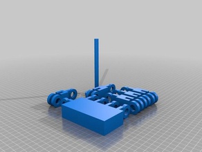 rescaled+resized hand 3d printing 3d print model - Mito3D