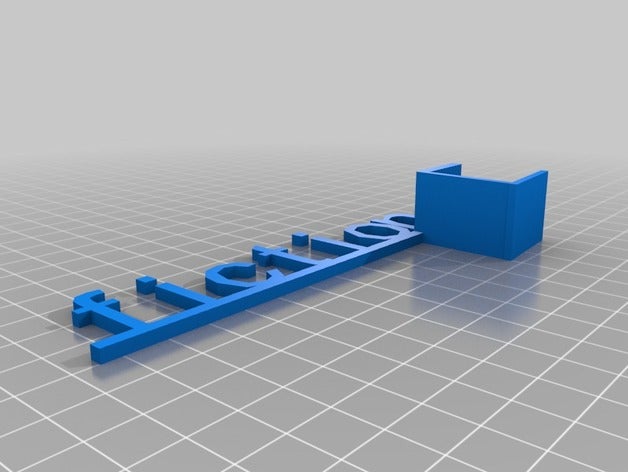 meu personalizados prateleira locutor organização 3D print model - Mito3D