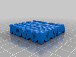 two word kayla kavon futuristic sculptures customized 3d print model - Mito3D