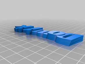dominik llavero v2 organización personalizado 3d print model - Mito3D