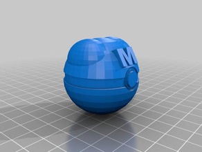 premier pokeball 2 3d printing 3d print model - Mito3D
