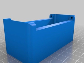 95x45x40 magnetische Scharnier-box Container angepasst 3d print model - Mito3D