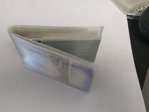 ninjaflex bifold wallet fashion 3d print model - Mito3D