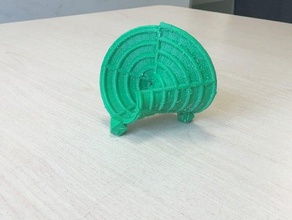 mobius strip cuboctahedron pés matemática 3d print model - Mito3D