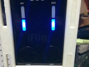 irig pro duo mic stand titolare musica 3d print model - Mito3D