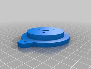 kidde smoke detector mounting adapter replacement parts 3d print model - Mito3D