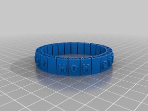 momlet bracelets customized 3d print model - Mito3D