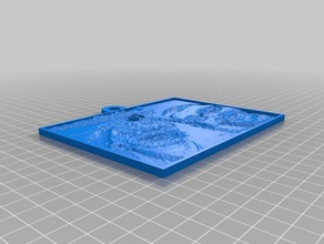 teste 2d a arte personalizado 3d print model - Mito3D