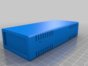 project box sliding glass door lock electronics customized 3d print model - Mito3D