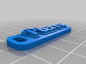pierre nome chaveiros personalizado 3d print model - Mito3D