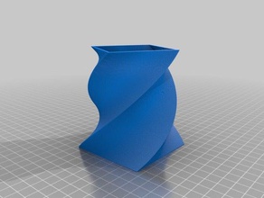 vase porte outils Dekor angepasst 3d print model - Mito3D