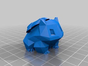 bulbasaur anahtarı sanat araçlar yüksek Dağı pokemon 3d print model - Mito3D