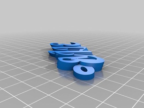 emilie Schlüsselanhänger angepasst 3d print model - Mito3D