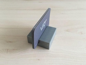 business card holder ufficio 3d print model - Mito3D