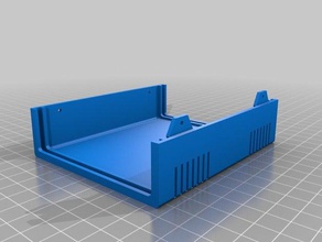 distanz-hoch unten - Elektronik angepasst 3d print model - Mito3D